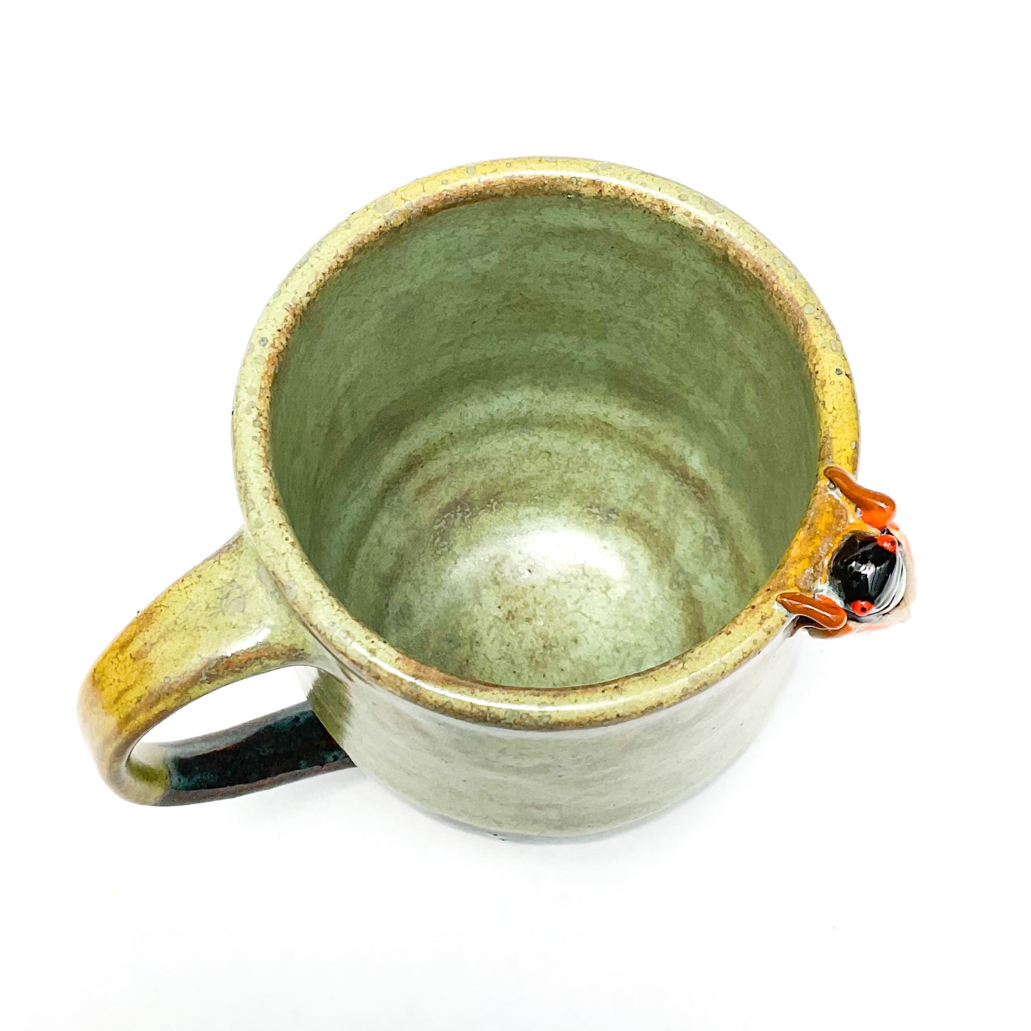 Cicada Mug - Moss Green & Indigo 16 oz