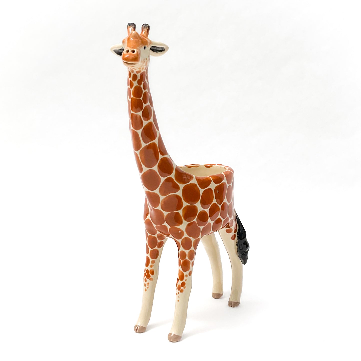 Giraffe Pot - Ceramic Giraffe Planter