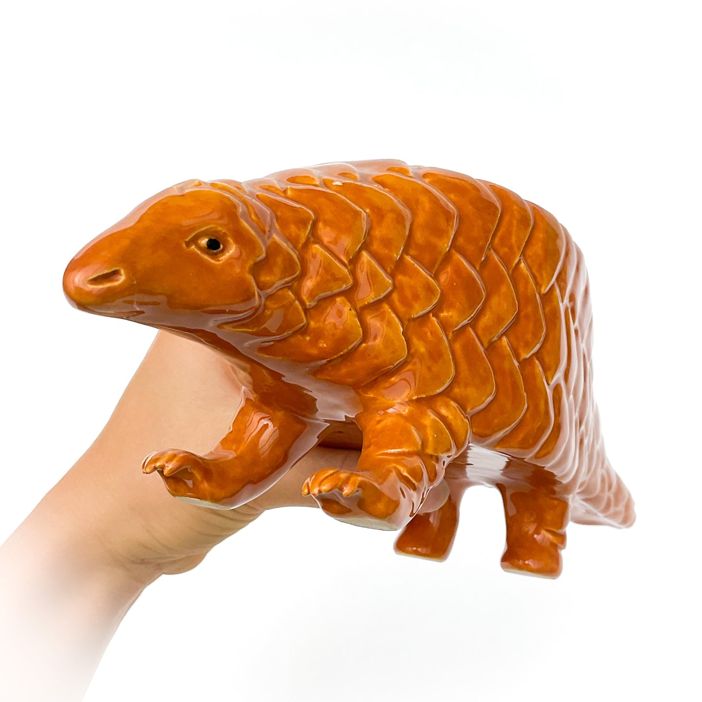 Pangolin Pot - Ceramic Pangolin Planter