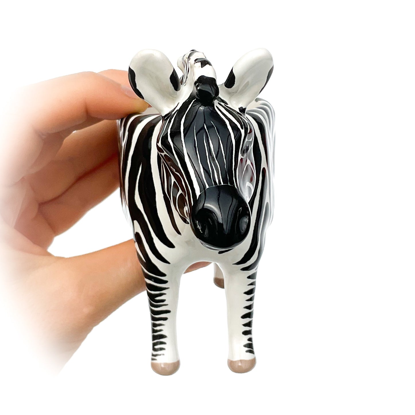 Zebra Pot - Ceramic Zebra Planter