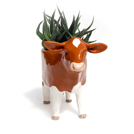 Guernsey Cow Pot