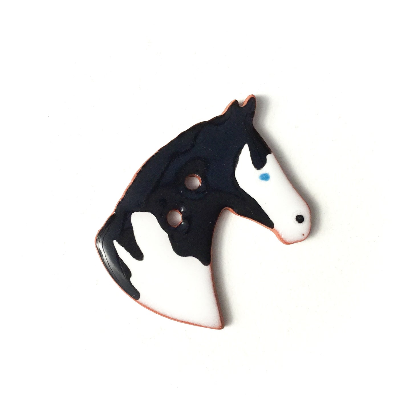 Ceramic Horse Head Buttons