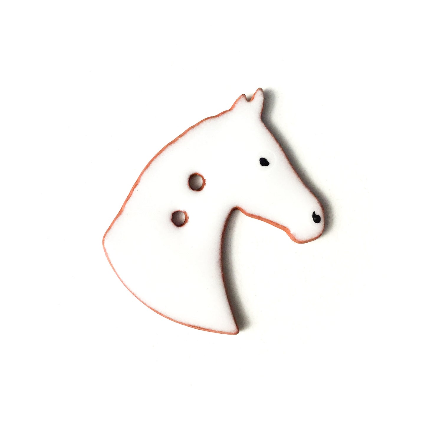 Ceramic Horse Head Buttons