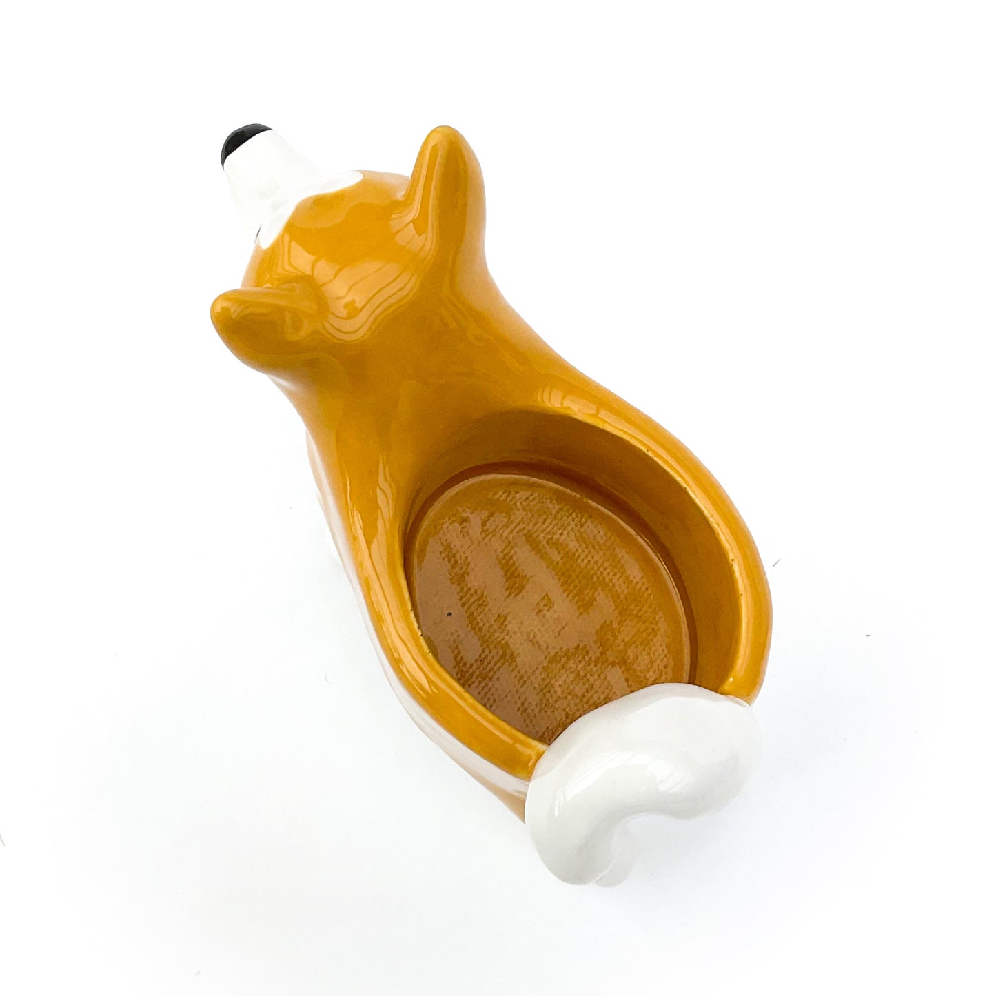 Shiba Inu Dog Planter - Ceramic Dog Plant Pot