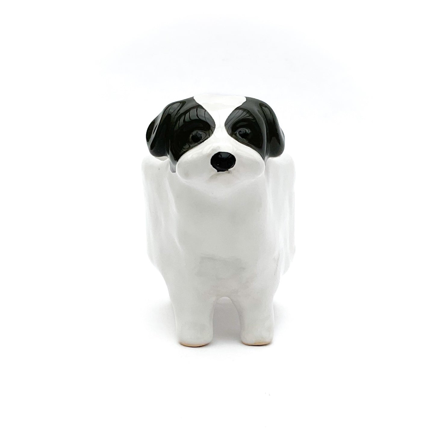 Shih Tzu Dog Planter - Ceramic Dog Plant Pot