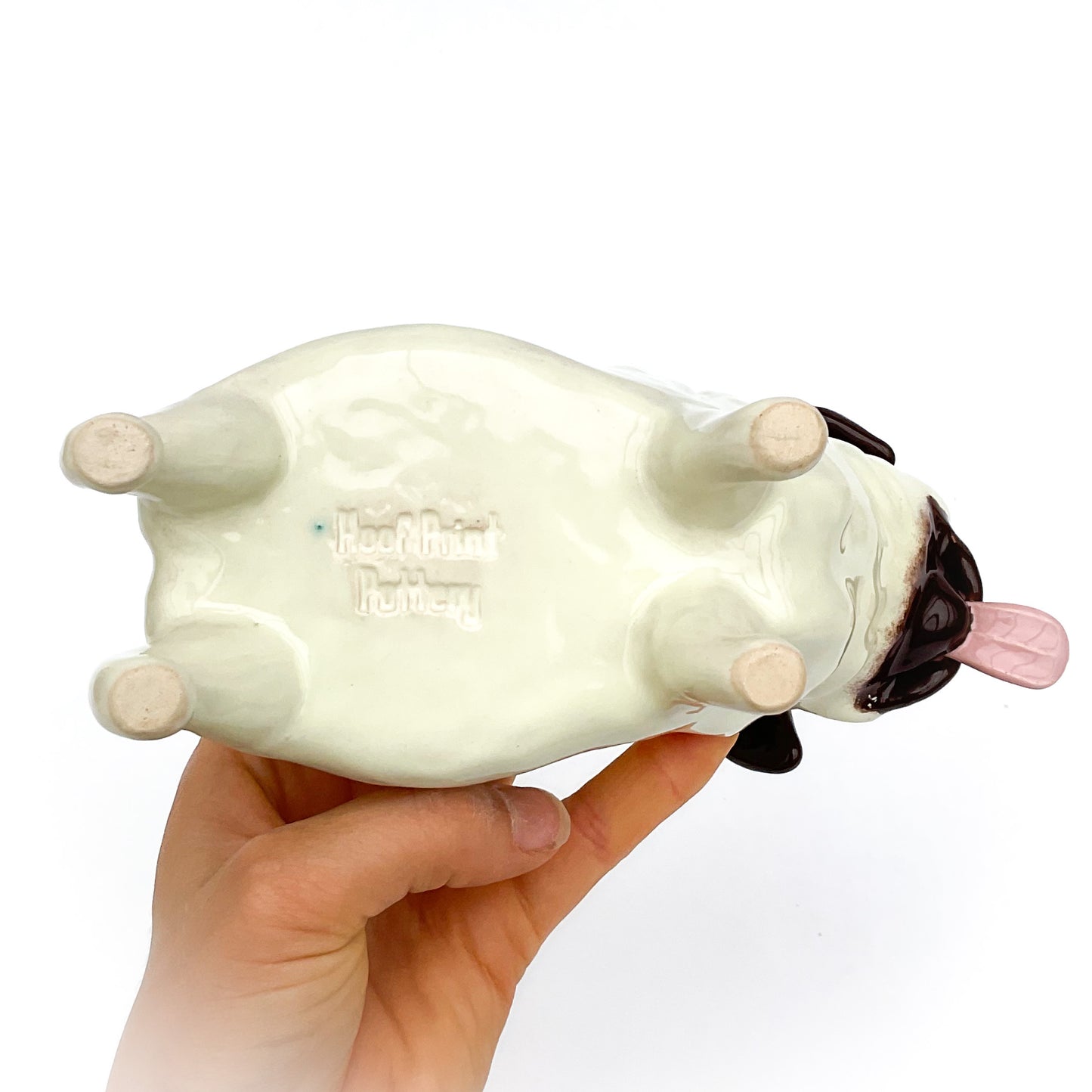 Pug Dog Planter - Ceramic Dog Plant Pot