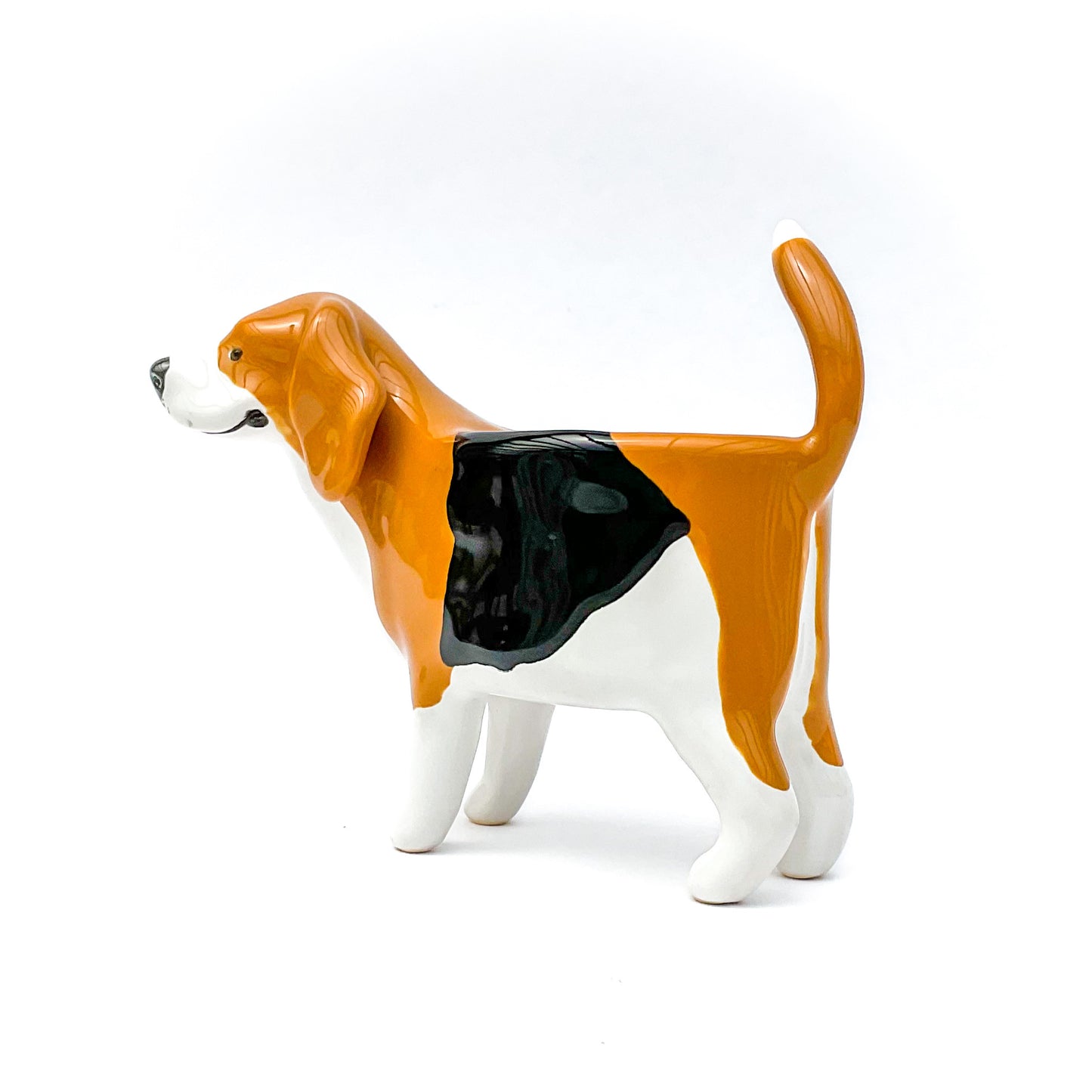 Beagle Dog Planter - Ceramic Dog Plant Pot