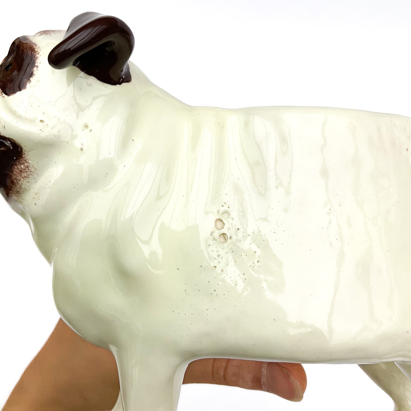 Pug Dog Planter - Ceramic Dog Plant Pot