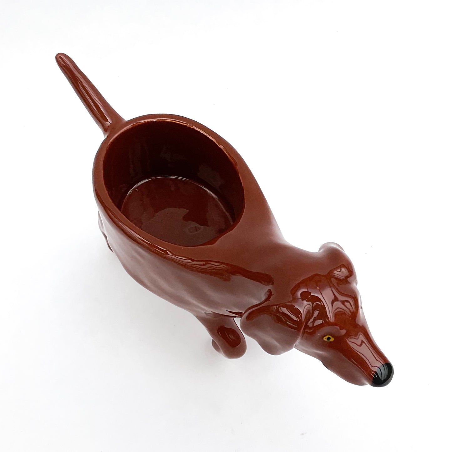 German Shorthair Pointer Dog Planter - Ceramic Dog Plant Pot