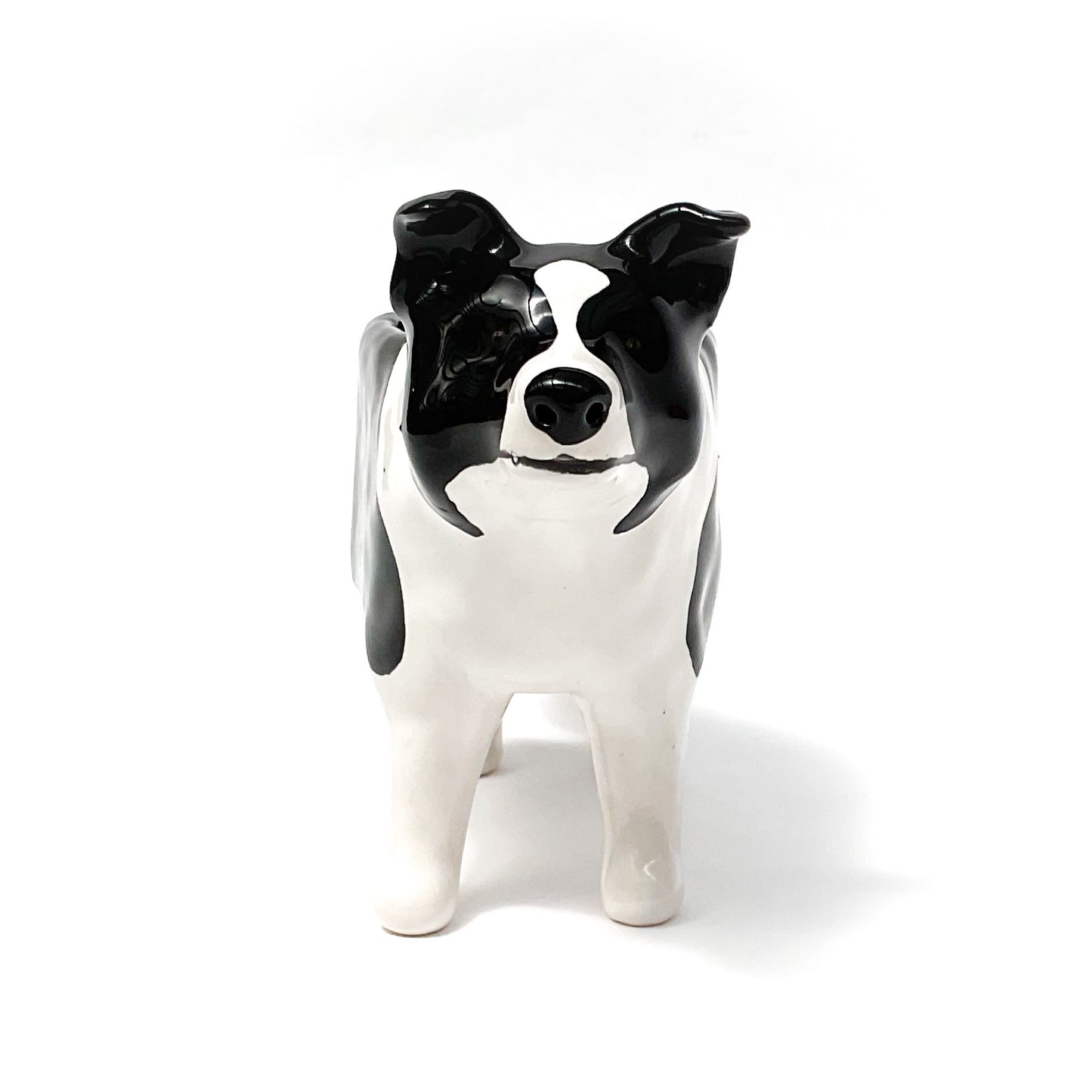 Border Collie Dog Planter - Ceramic Dog Plant Pot