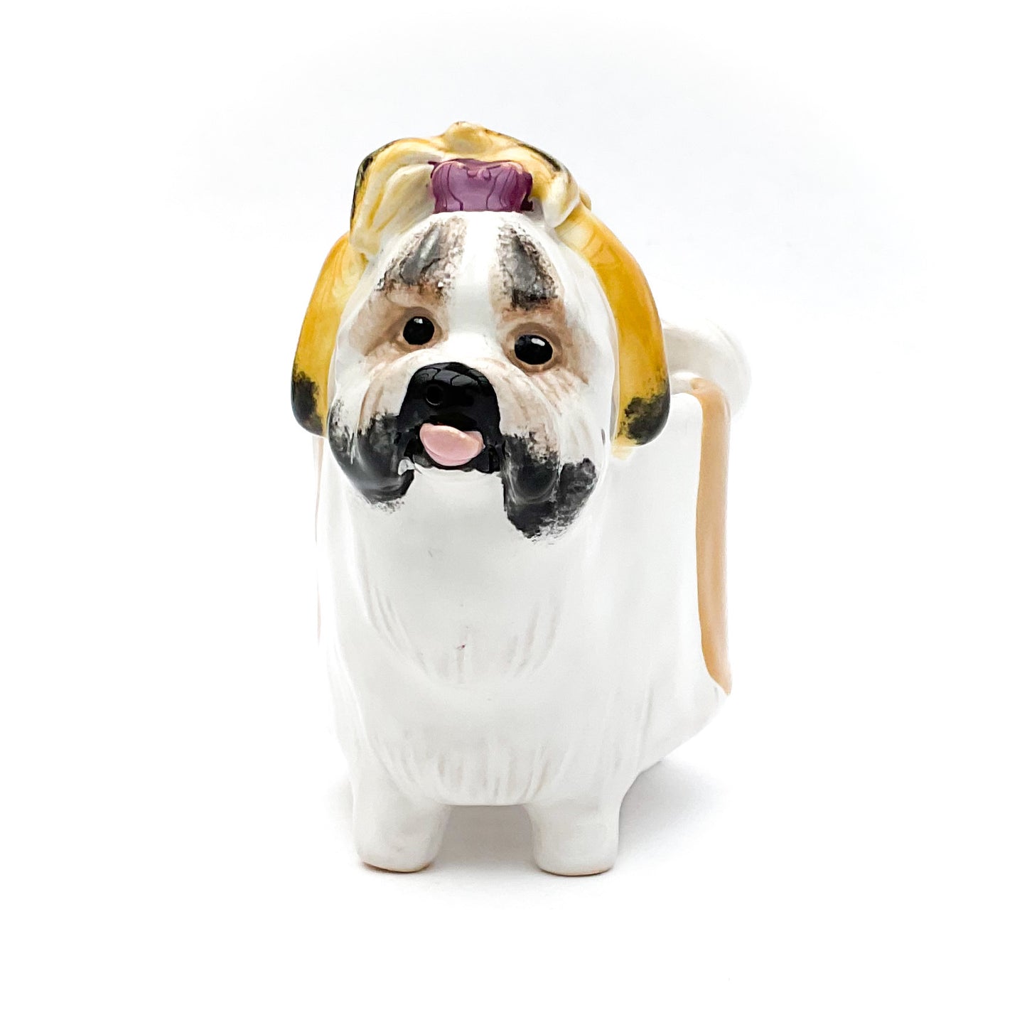 Shih Tzu Dog Planter - Ceramic Dog Plant Pot