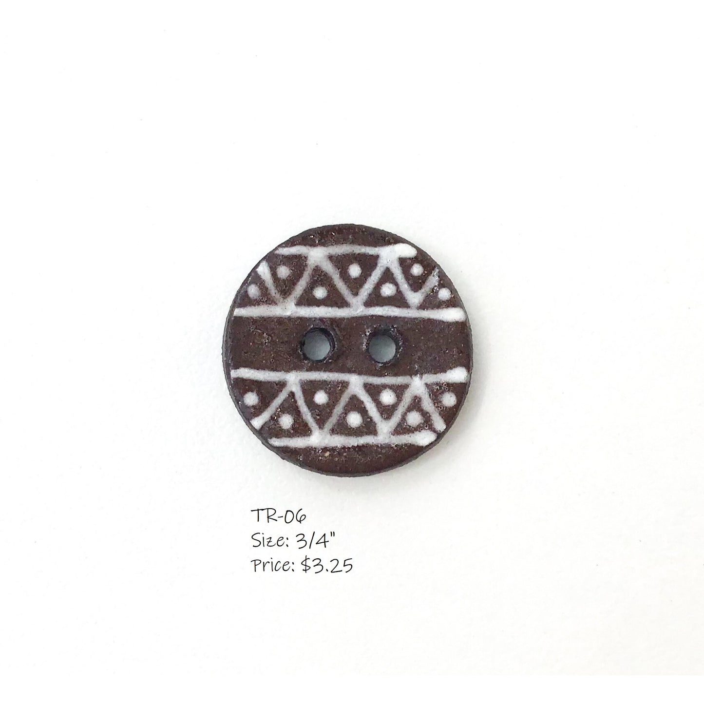 Tribal Button Collection: Simple Design and Contrasting Colors in African Motifs