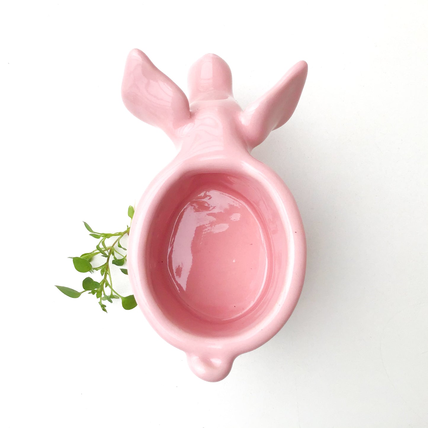 Little Pink Pig Pot - Ceramic Pig Planter