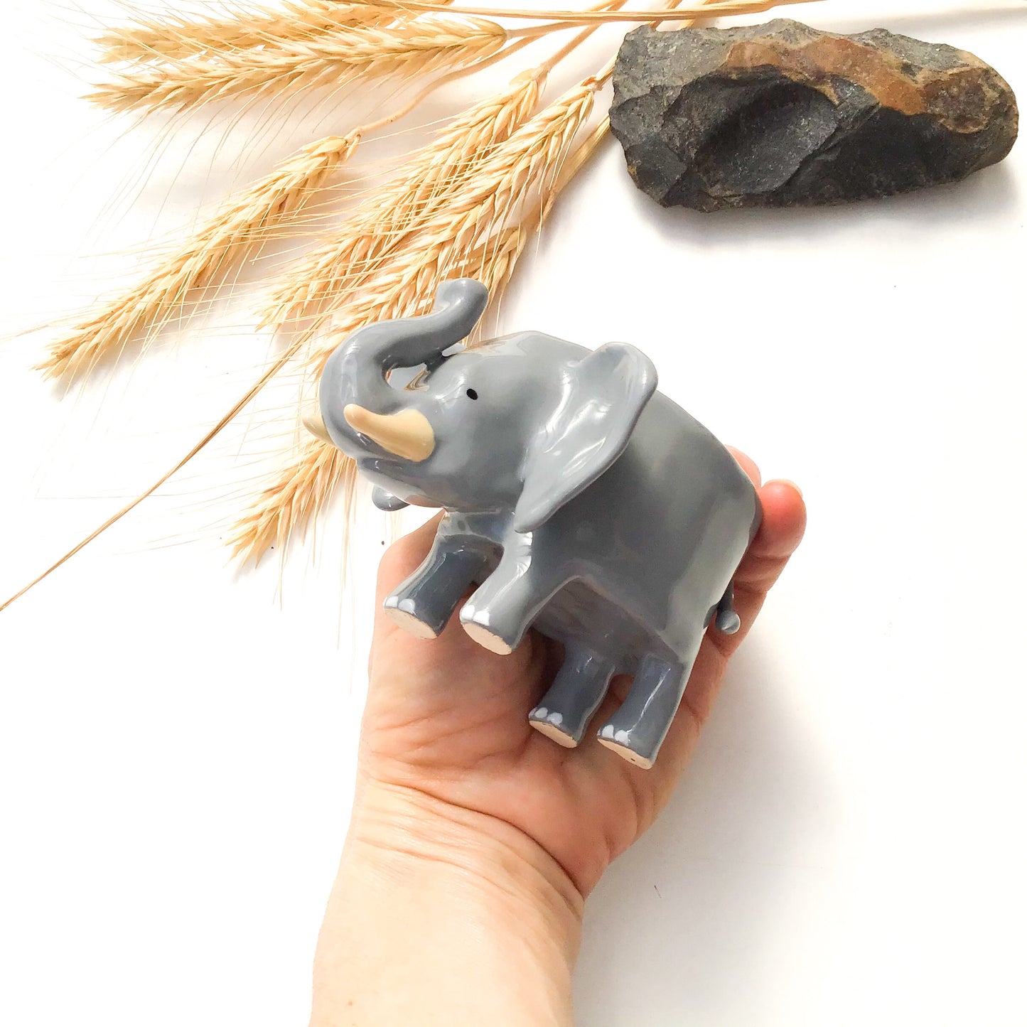 African Elephant Planter - Elephant Succulent Pot