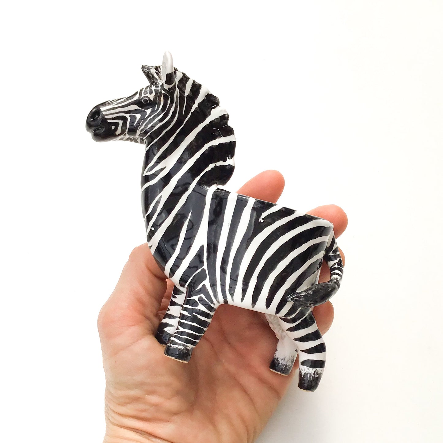 Zebra Planter - Zebra Succulent Pot