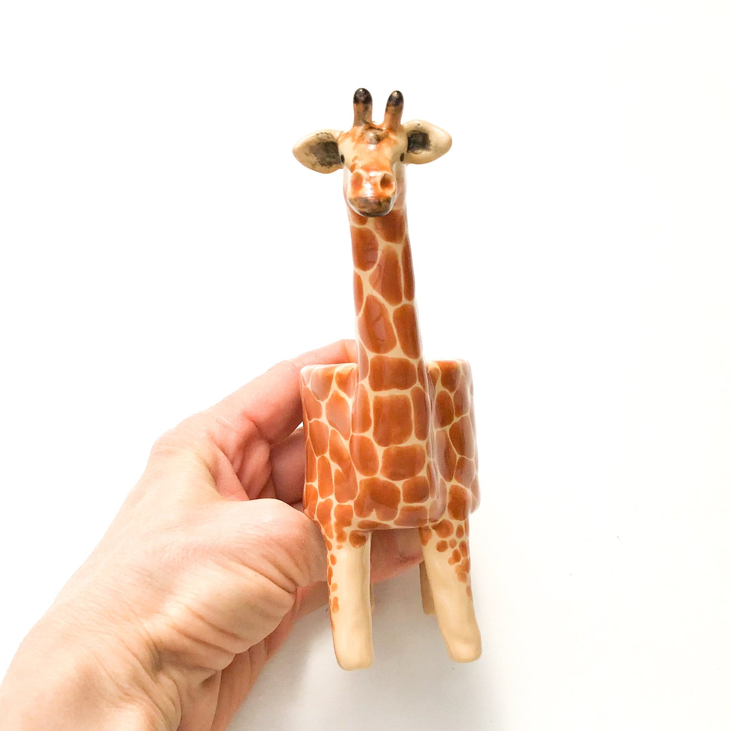 Giraffe Planter - Giraffe Succulent Pot