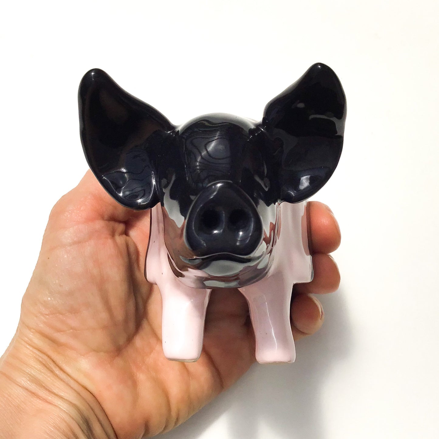 Hampshire Pig Pot - Ceramic Pig Planter