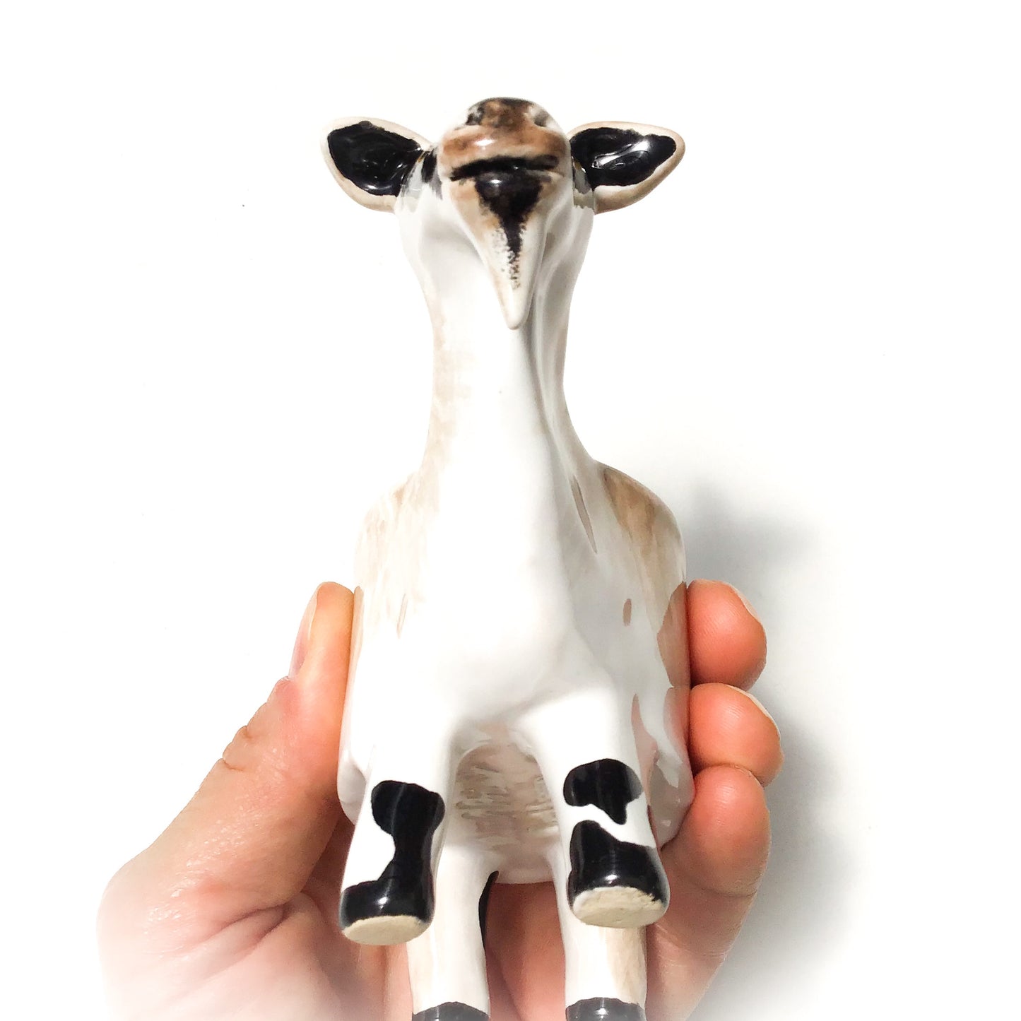 Pygmy Goat Pot - Ceramic Pygmy Goat Planter