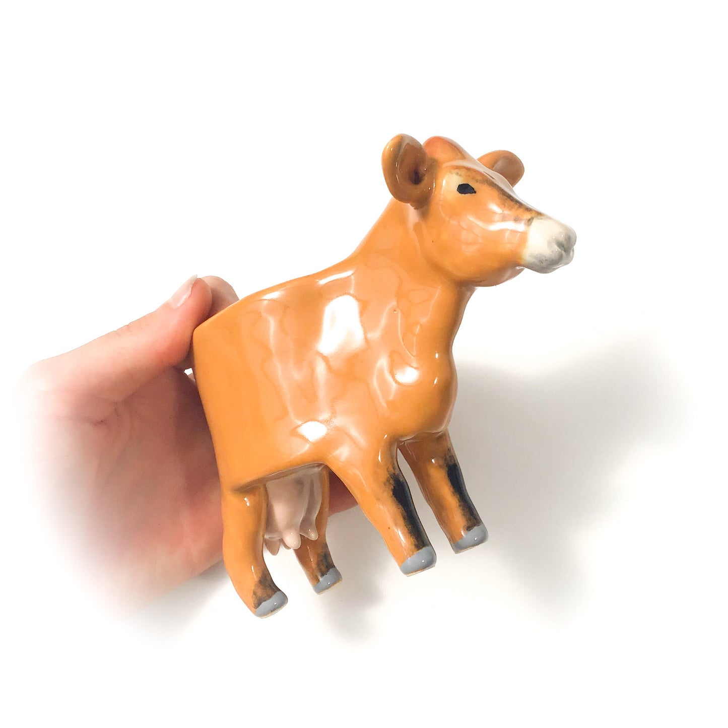 Jersey Cow Pot - Ceramic Dairy Cow Planter