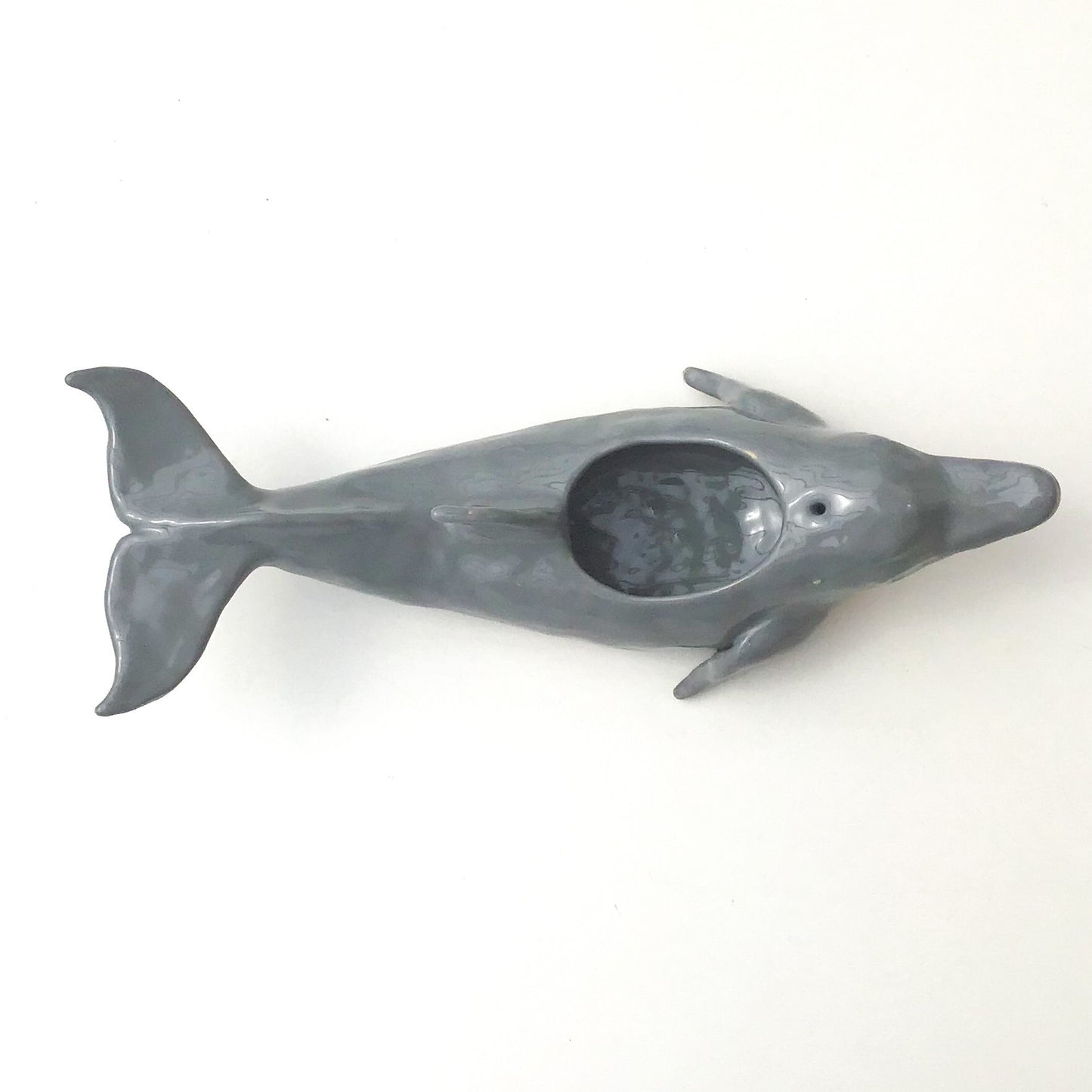 Bottlenose Dolphin Pot - Ceramic Dolphin Planter