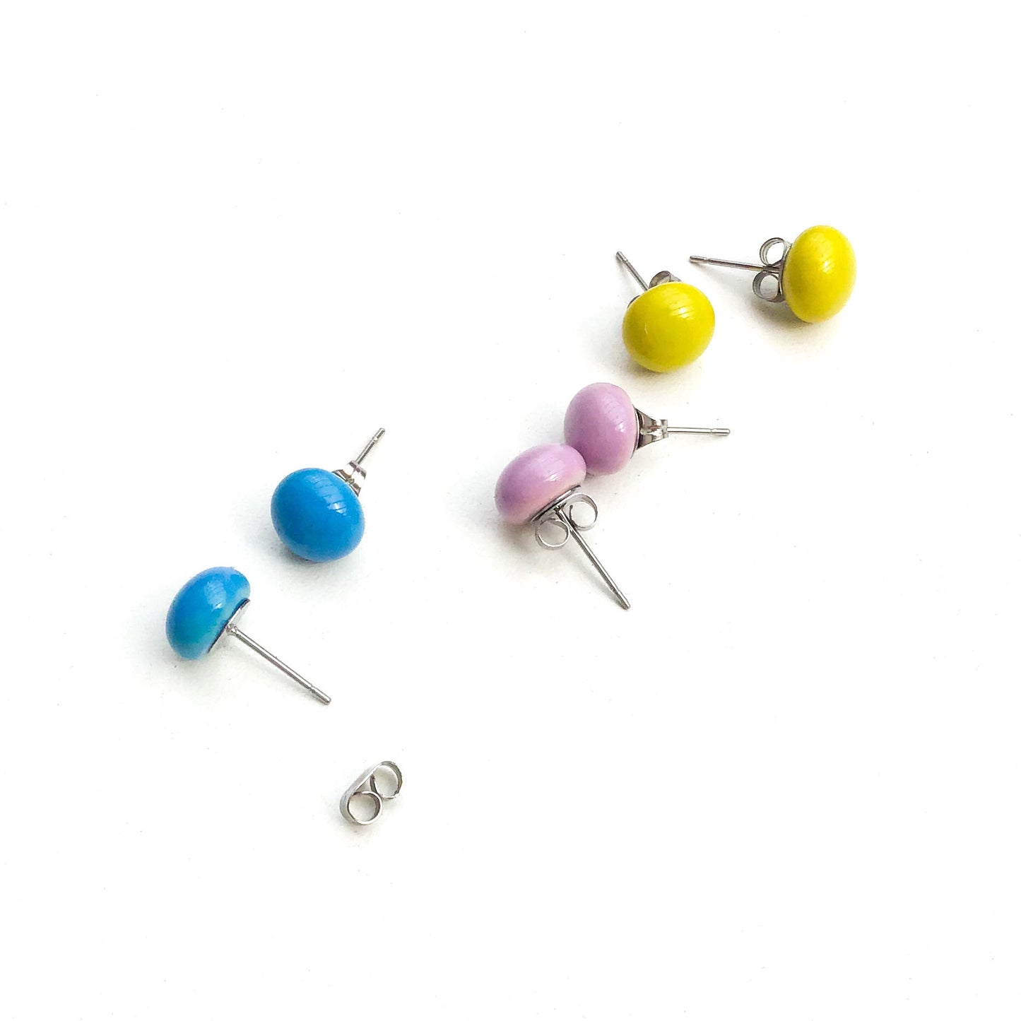 Ceramic 'Pearl' Stud Earrings