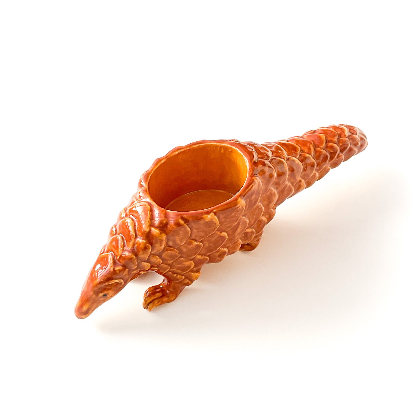 Pangolin Pot - Ceramic Pangolin Planter