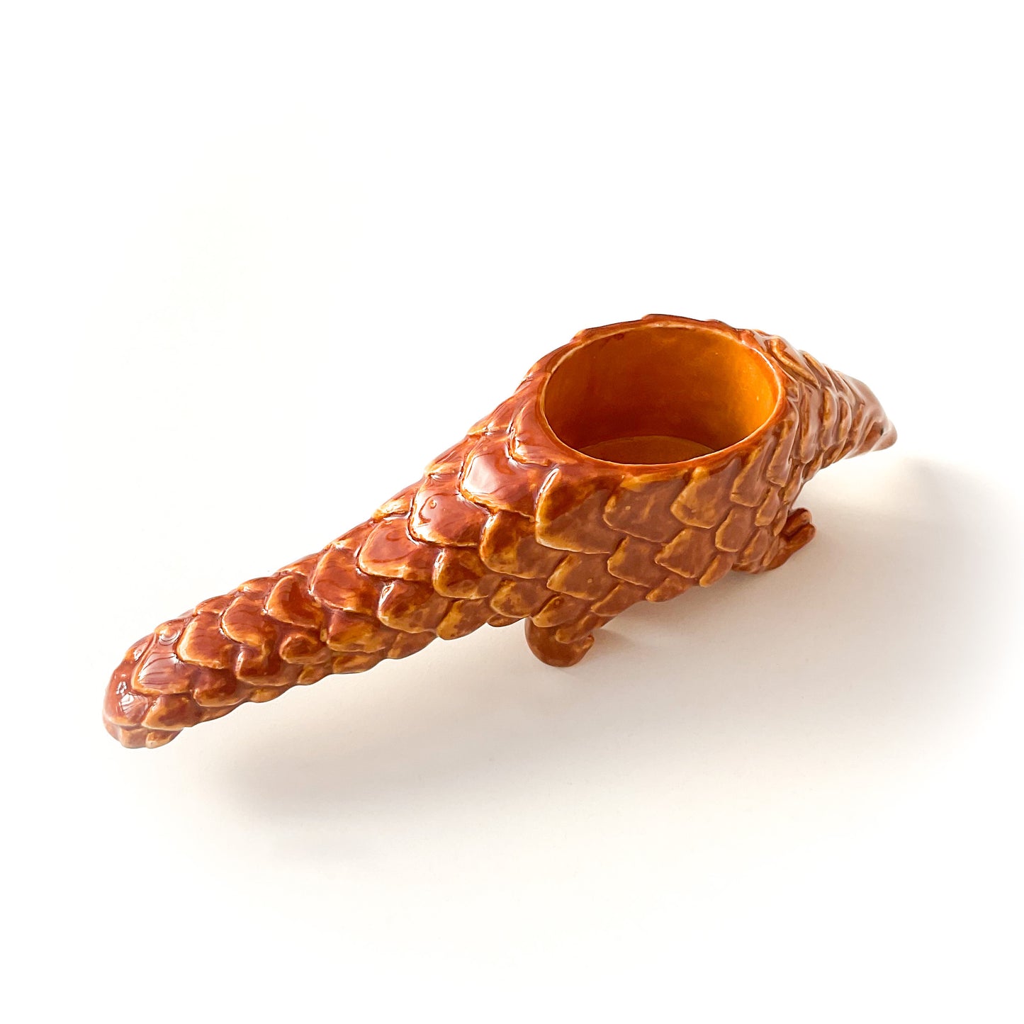 Pangolin Pot - Ceramic Pangolin Planter