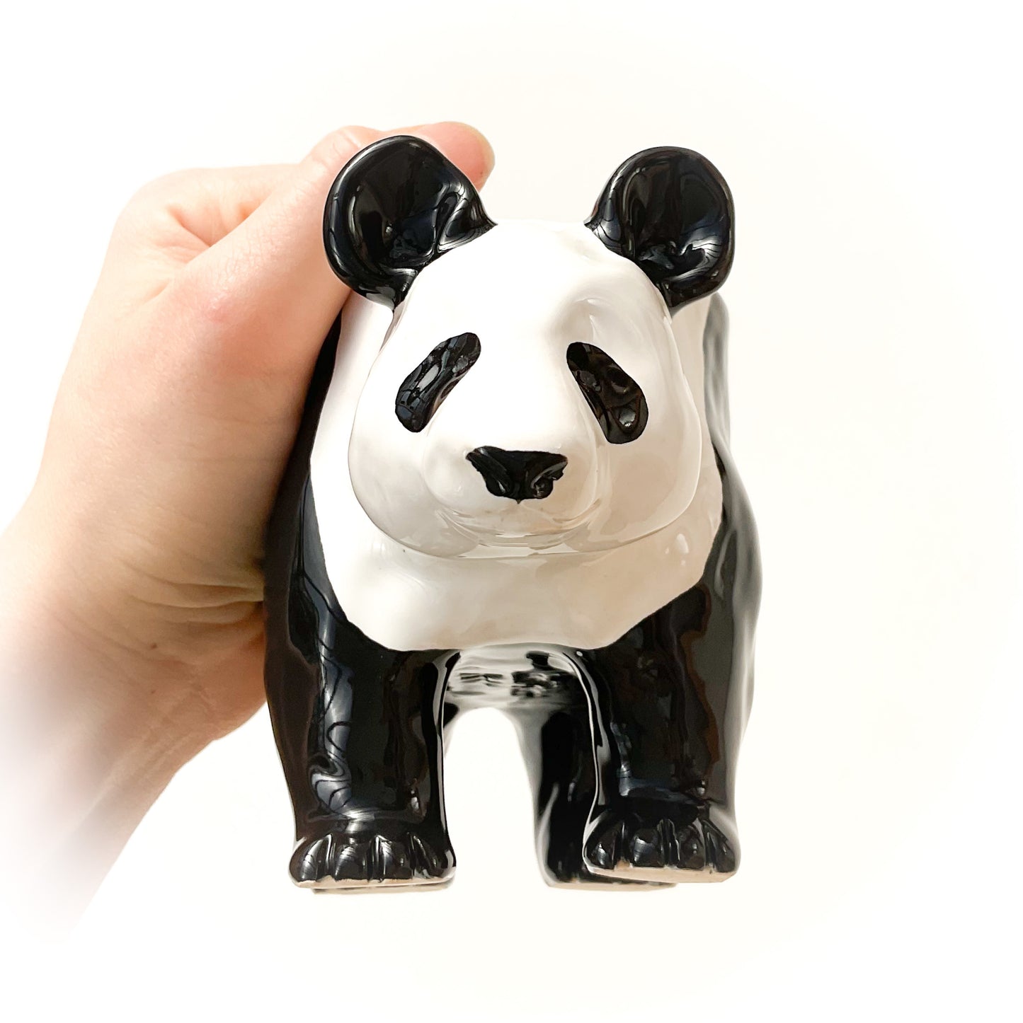 Giant Panda Pot - Ceramic Panda Bear Planter