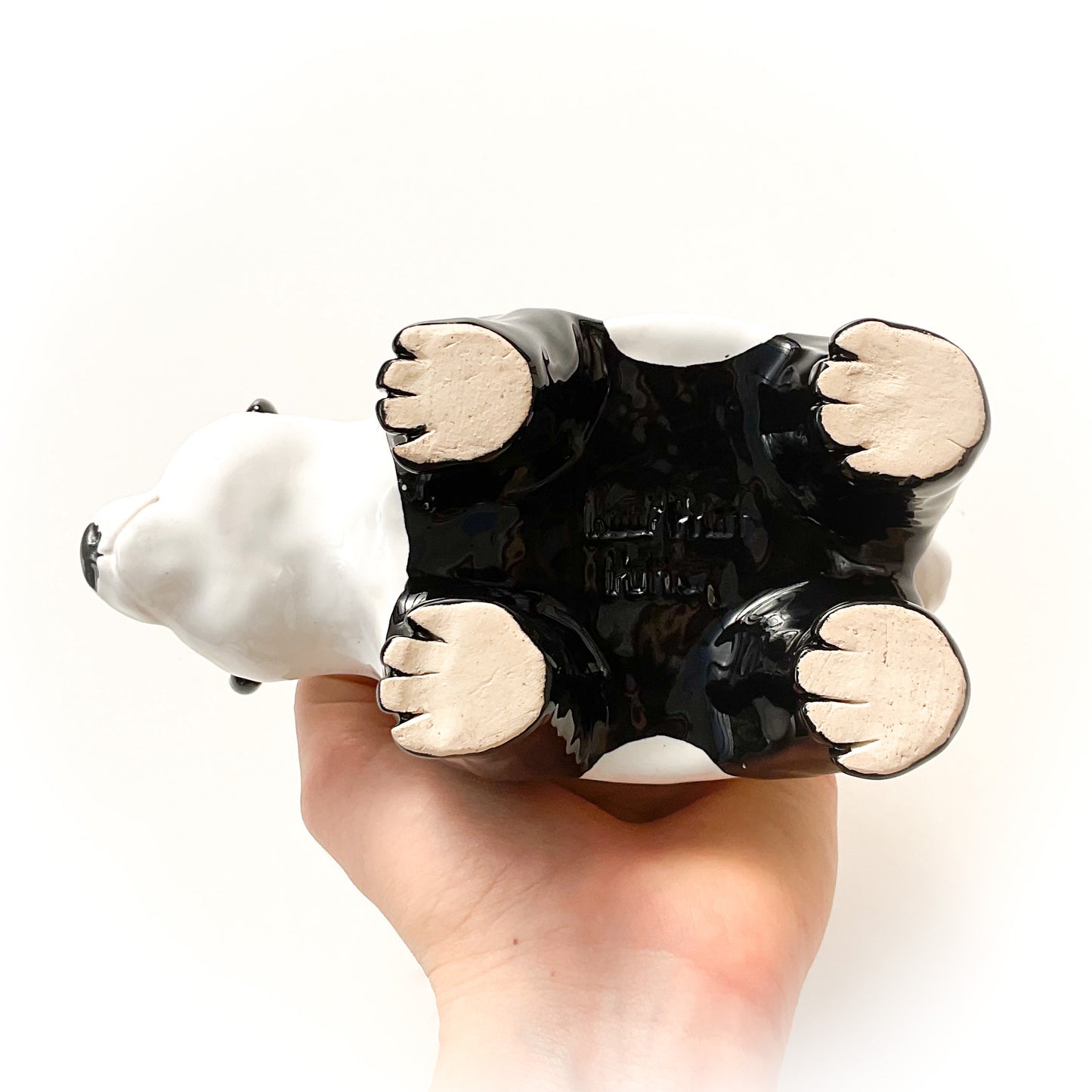 Giant Panda Pot - Ceramic Panda Bear Planter