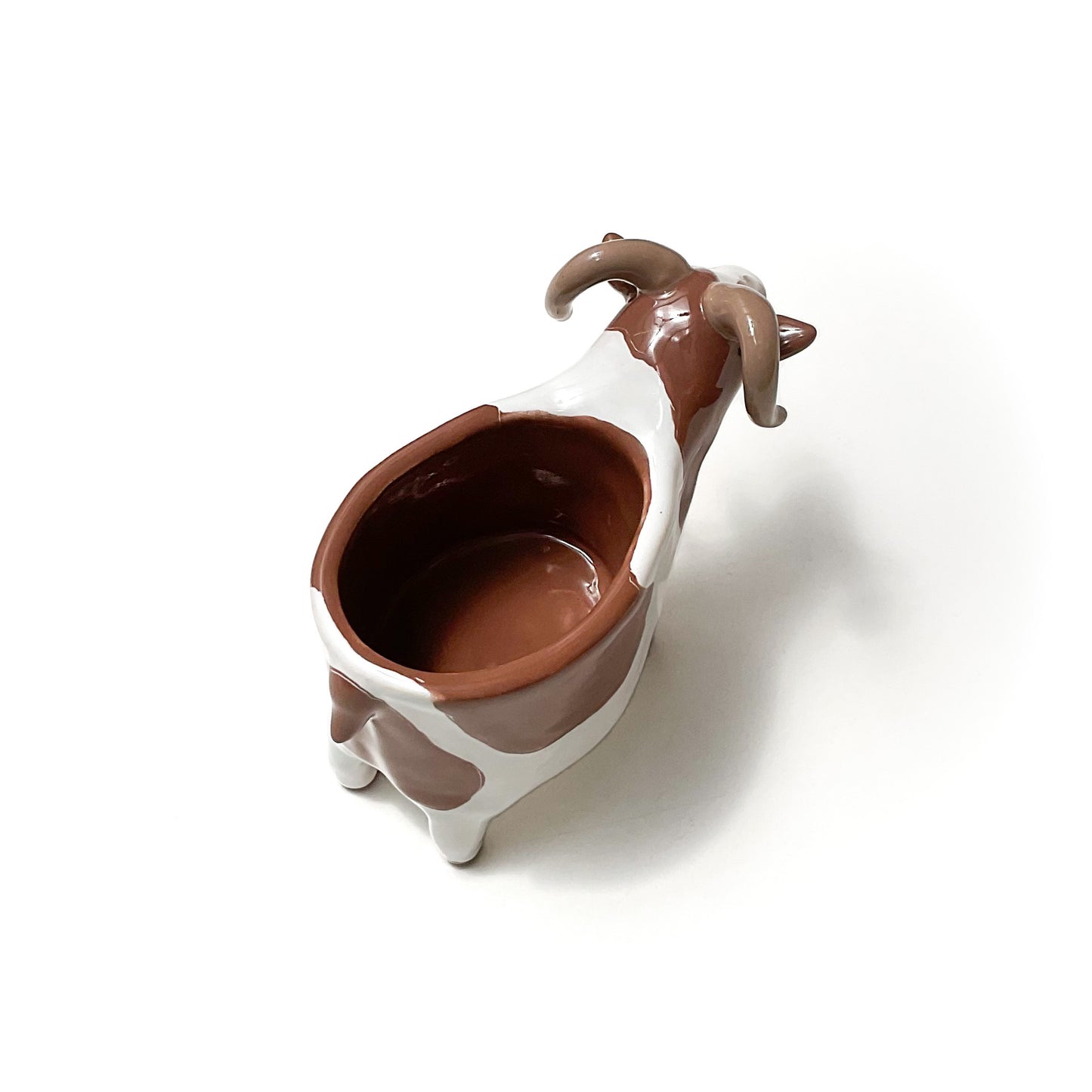 Spotted Icelandic Sheep Pot - Ceramic Sheep Planter