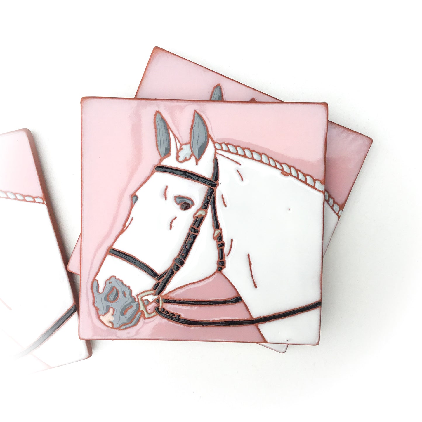 Hanoverian Horse Coaster / Horse Trivet