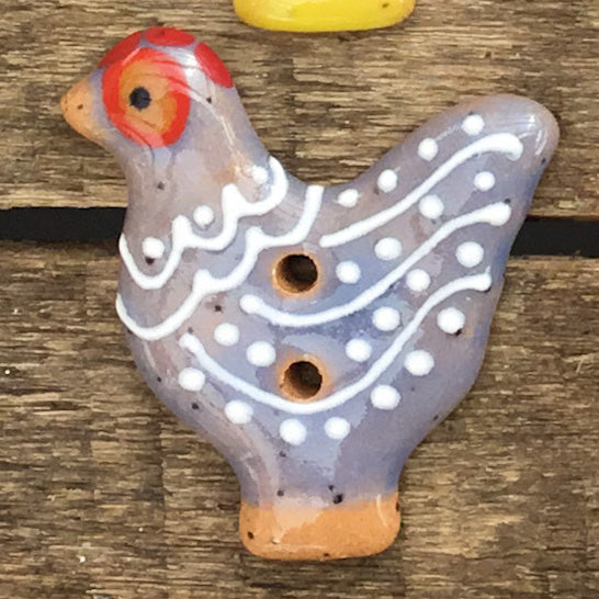 Sitting Pretty Hens Button Collection  1-1/4"