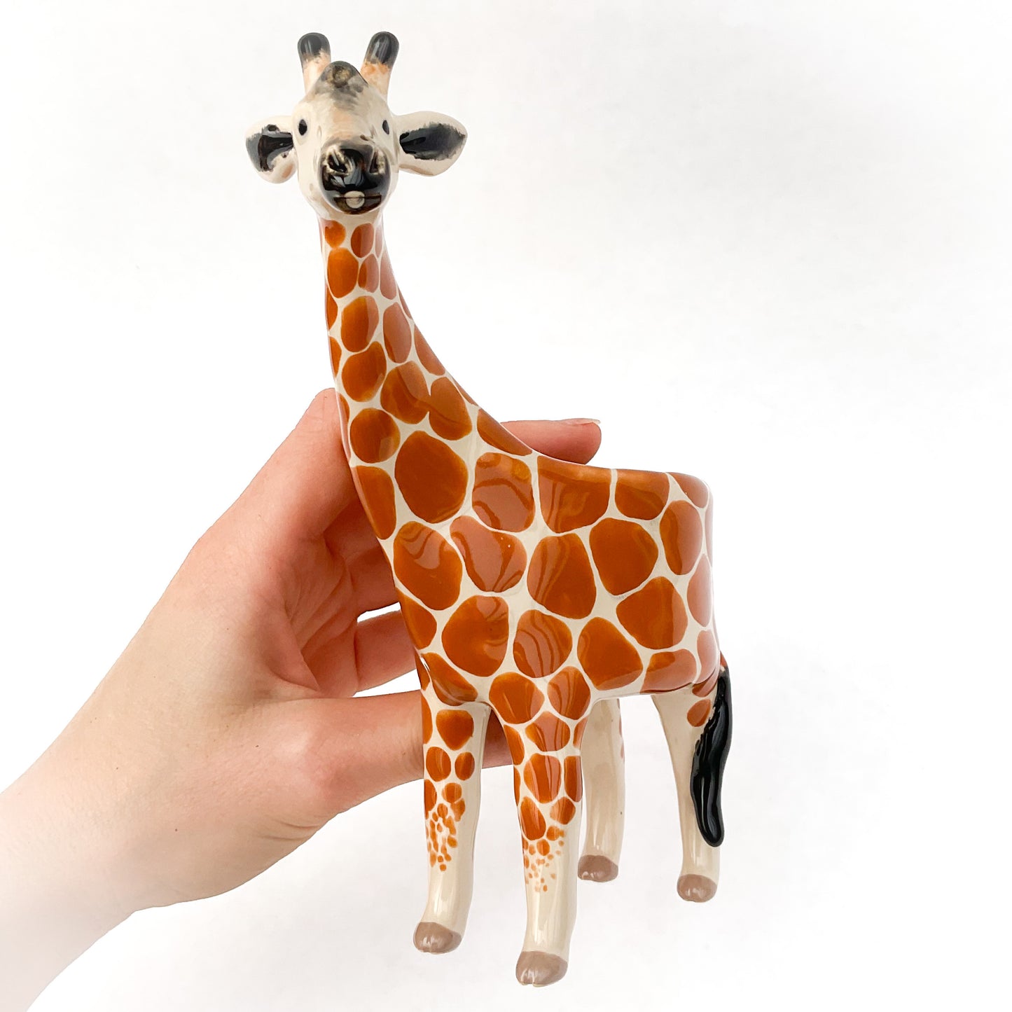 Giraffe Pot - Ceramic Giraffe Planter