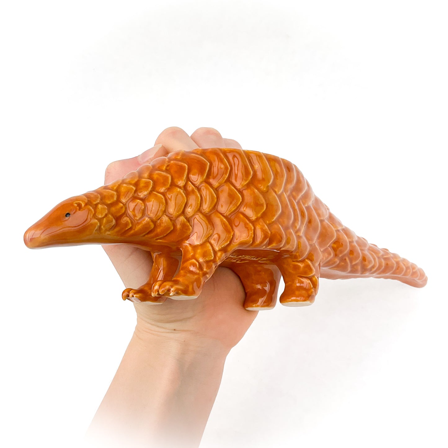 Pangolin Pot - Ceramic Pangolin Planter