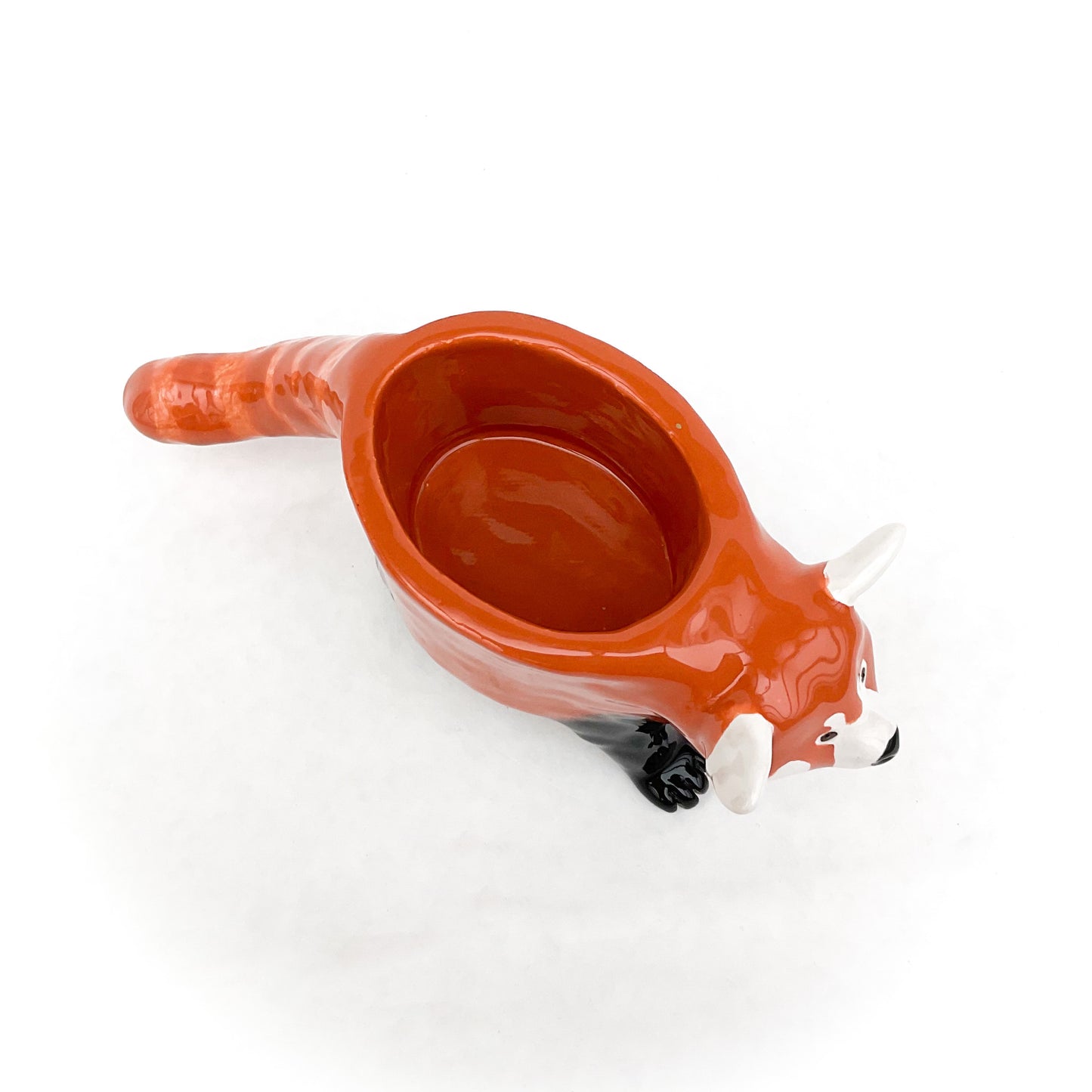 Red Panda Pot - Ceramic Red Panda Bear Planter