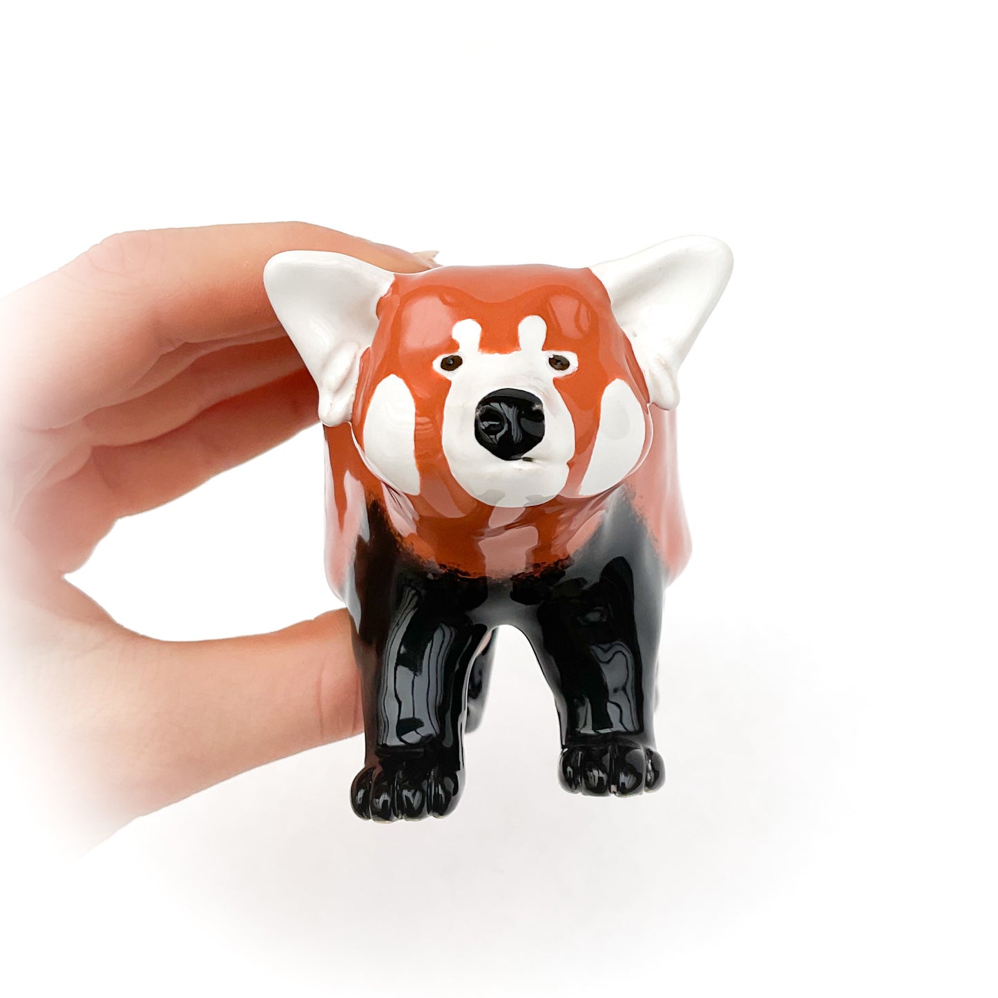 Red Panda Pot - Ceramic Red Panda Bear Planter