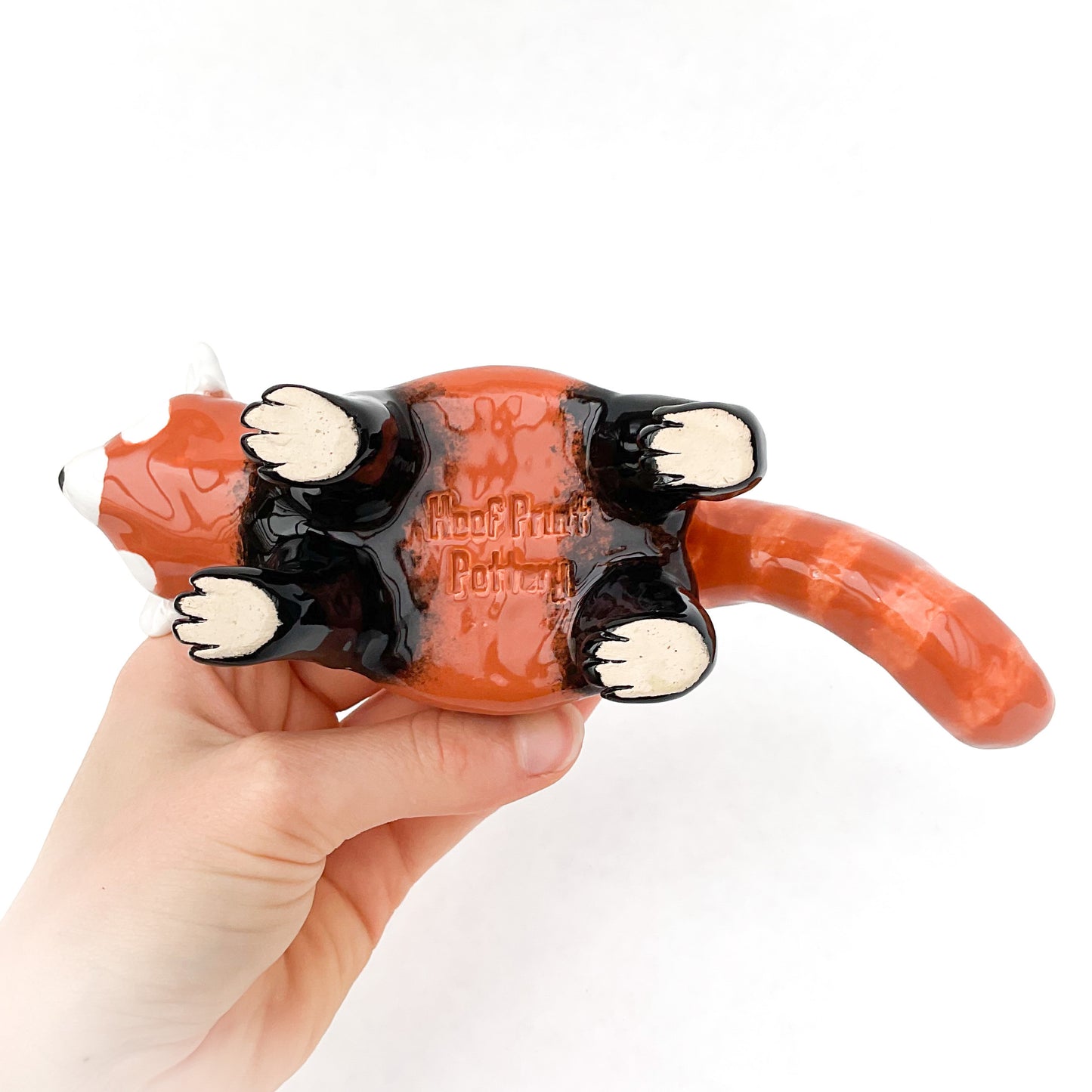 Red Panda Pot - Ceramic Red Panda Bear Planter