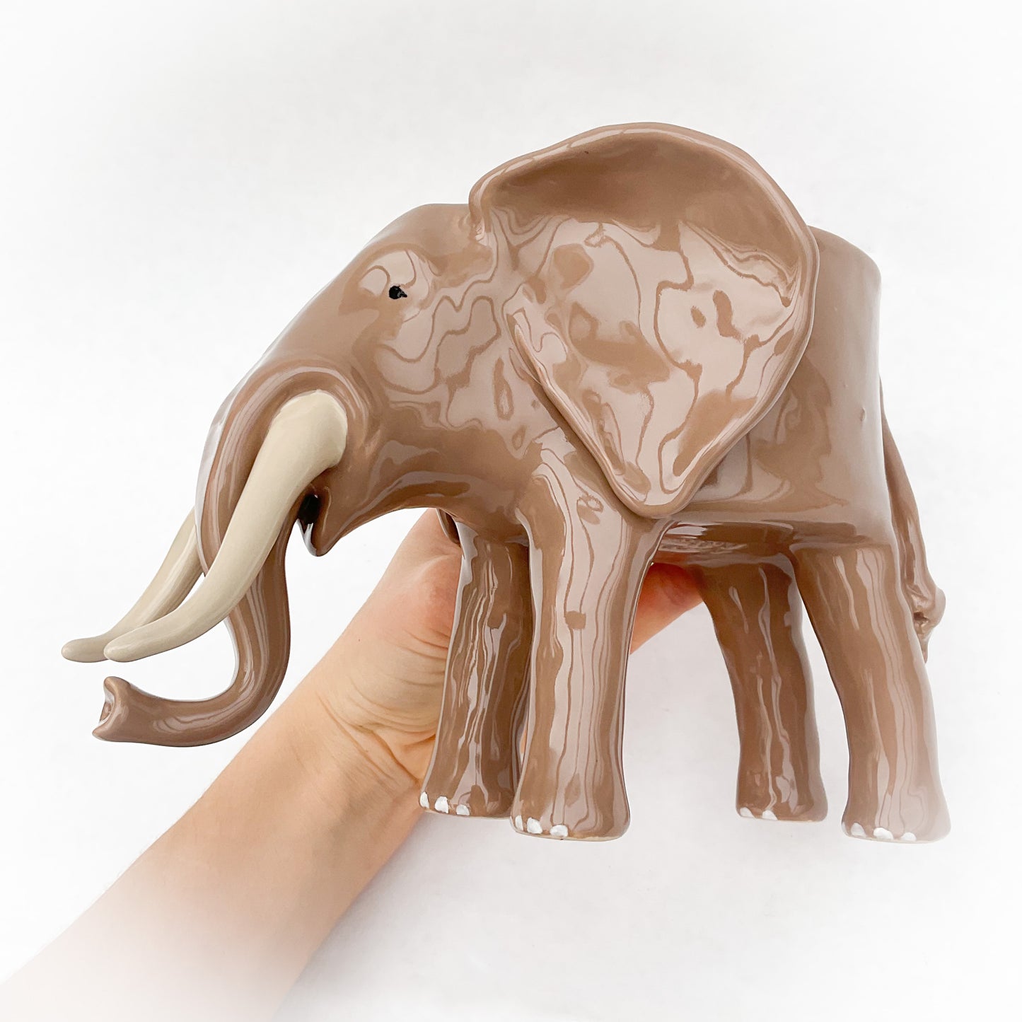 African Elephant Planter - Elephant Succulent Pot