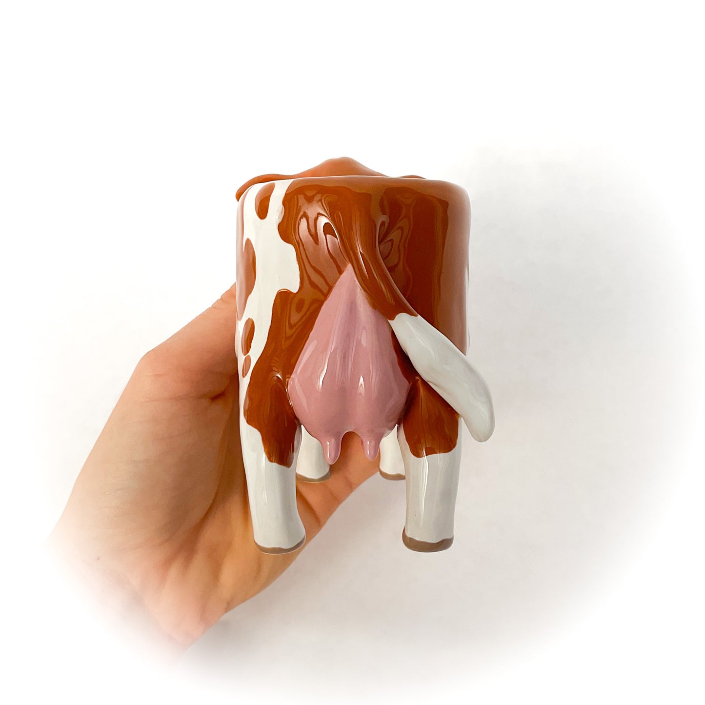 Little Guernsey Cow Pot