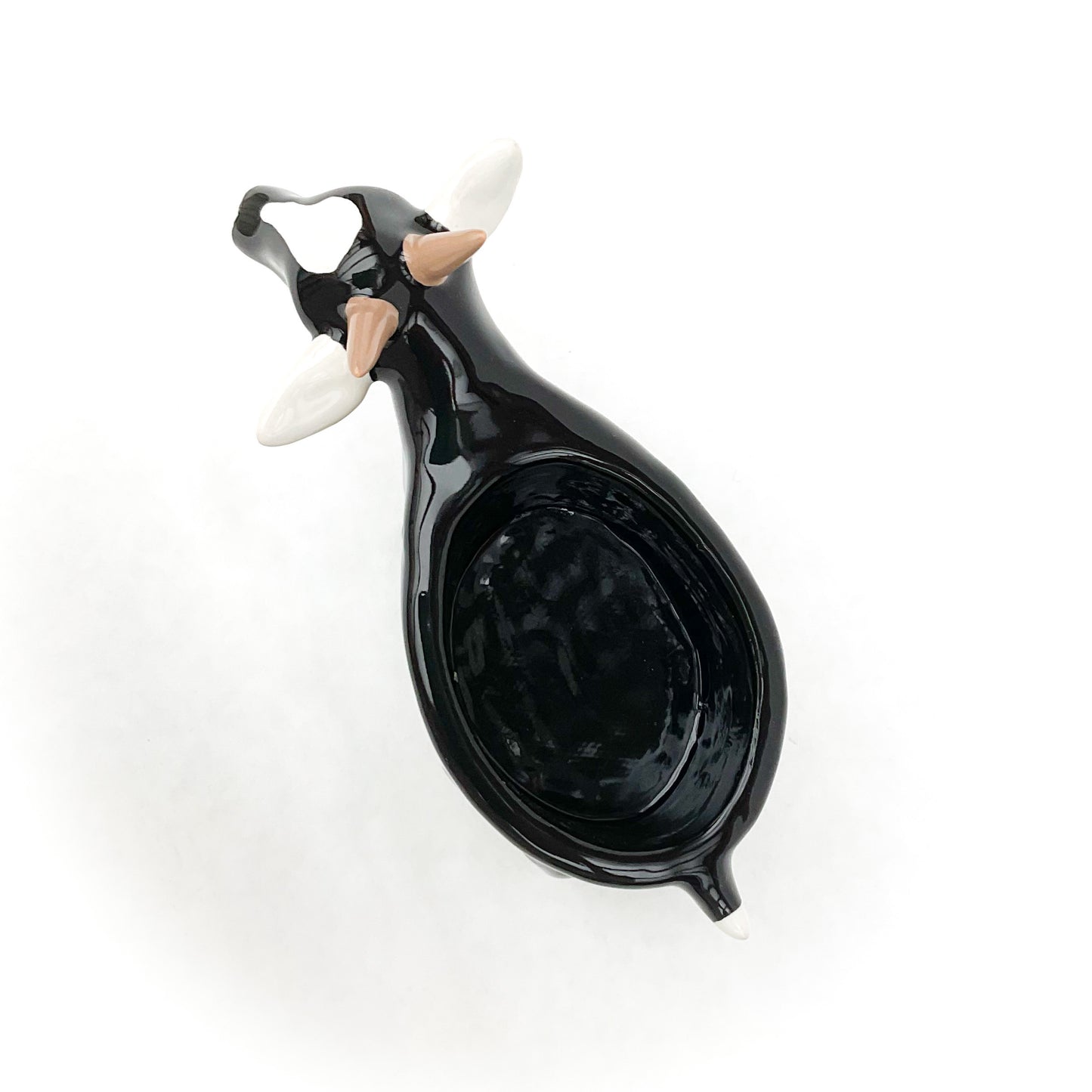 Black and White Pygmy Goat Pot