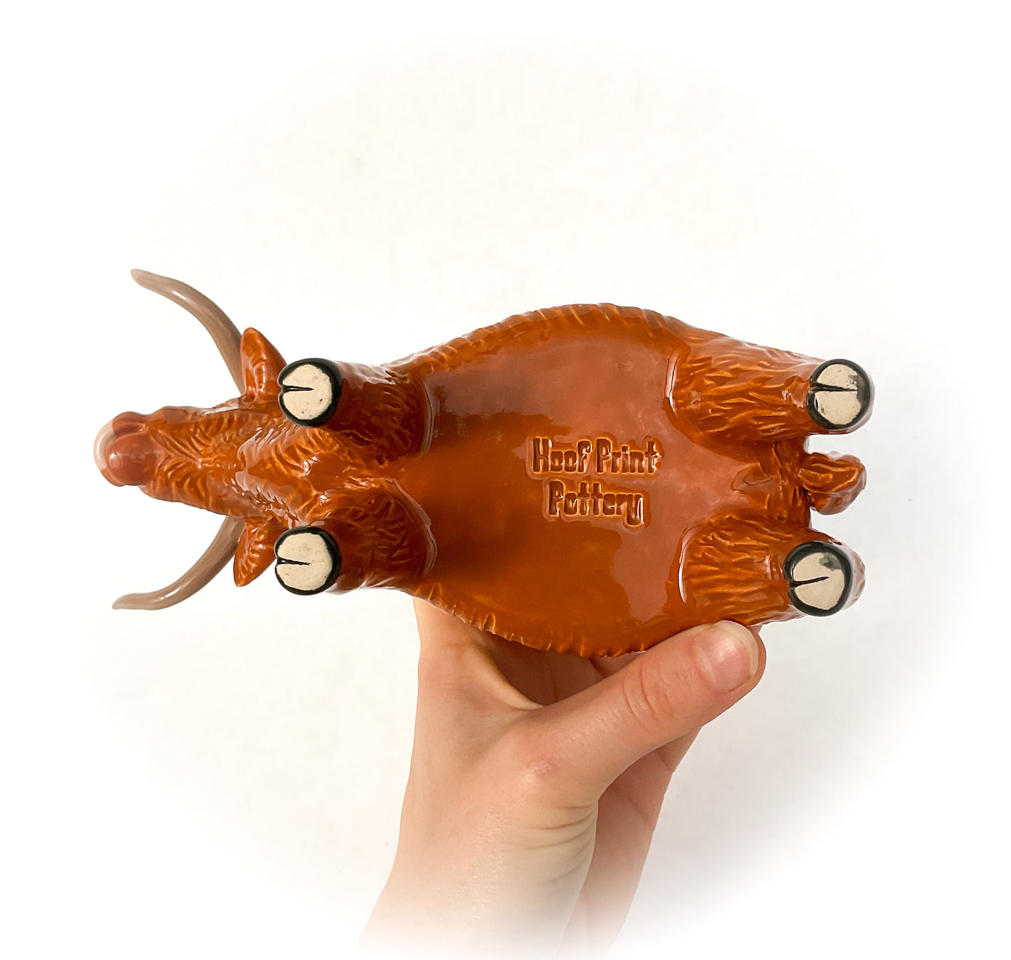 Highland Cow Pot