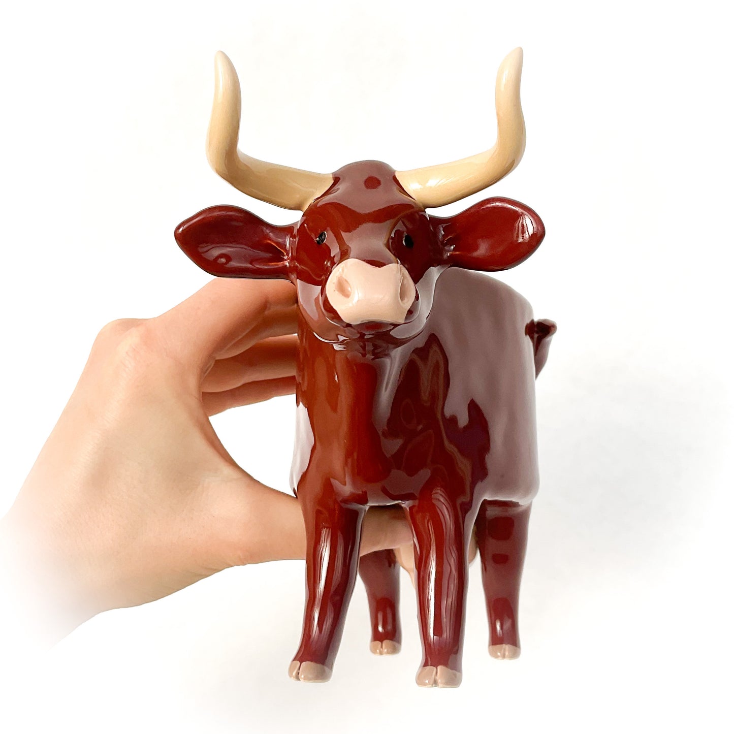 Milking Devon Cow Pot