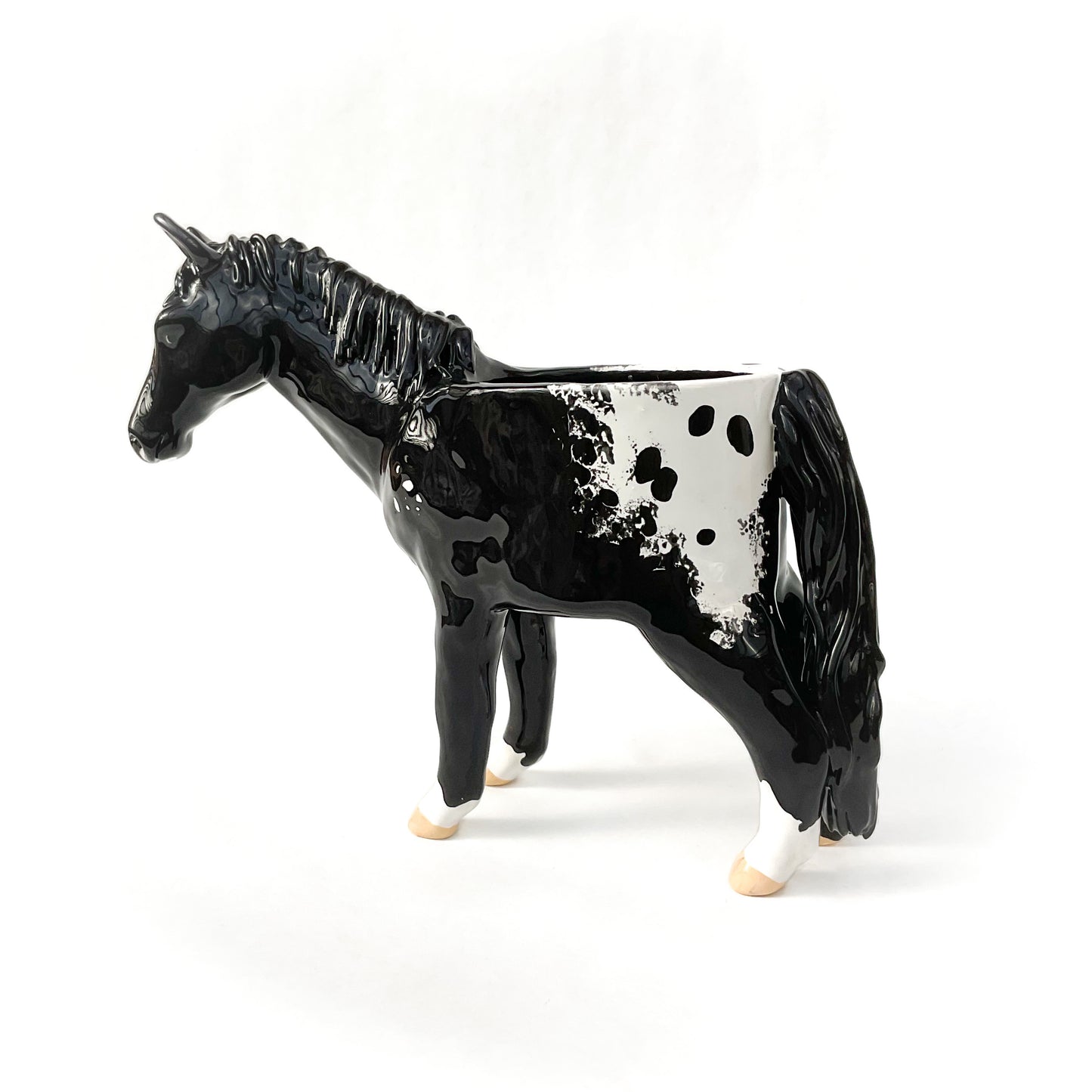 Appaloosa Horse Pot