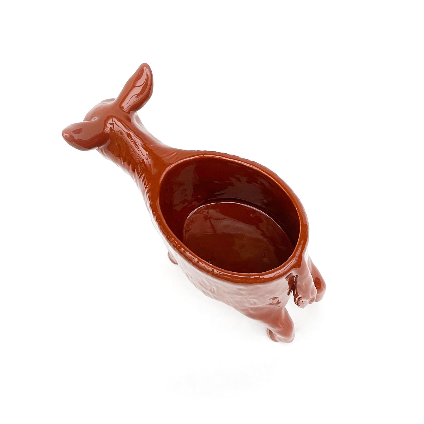 French Baudet du Poitou Donkey Pot