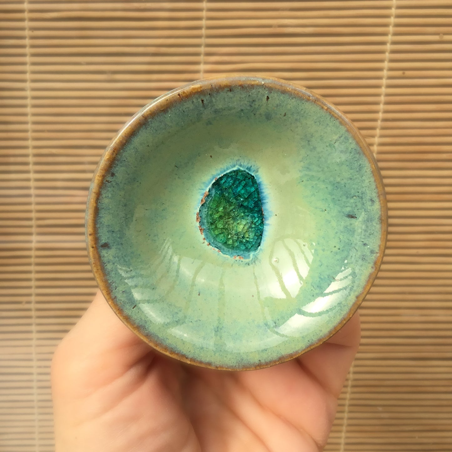 Ceramic Geode Notion Dishes