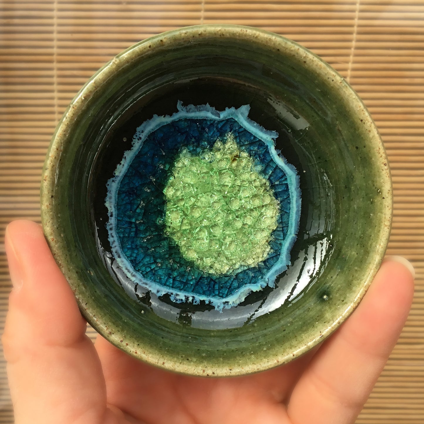 Ceramic Geode Notion Dishes