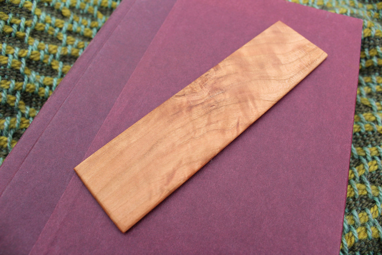 Cherry Wood Bookmark