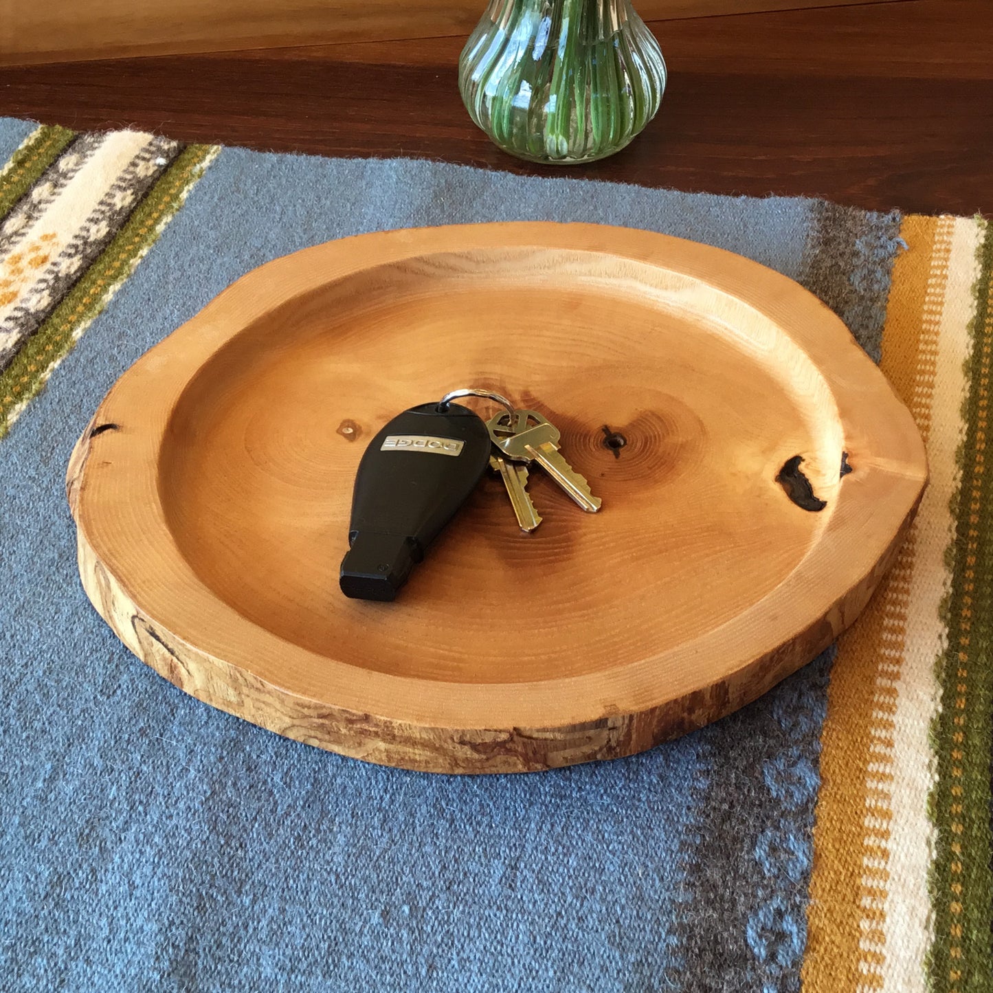 Natural Edge Ash Serving Tray - 9-1/2" x 10-5/8"