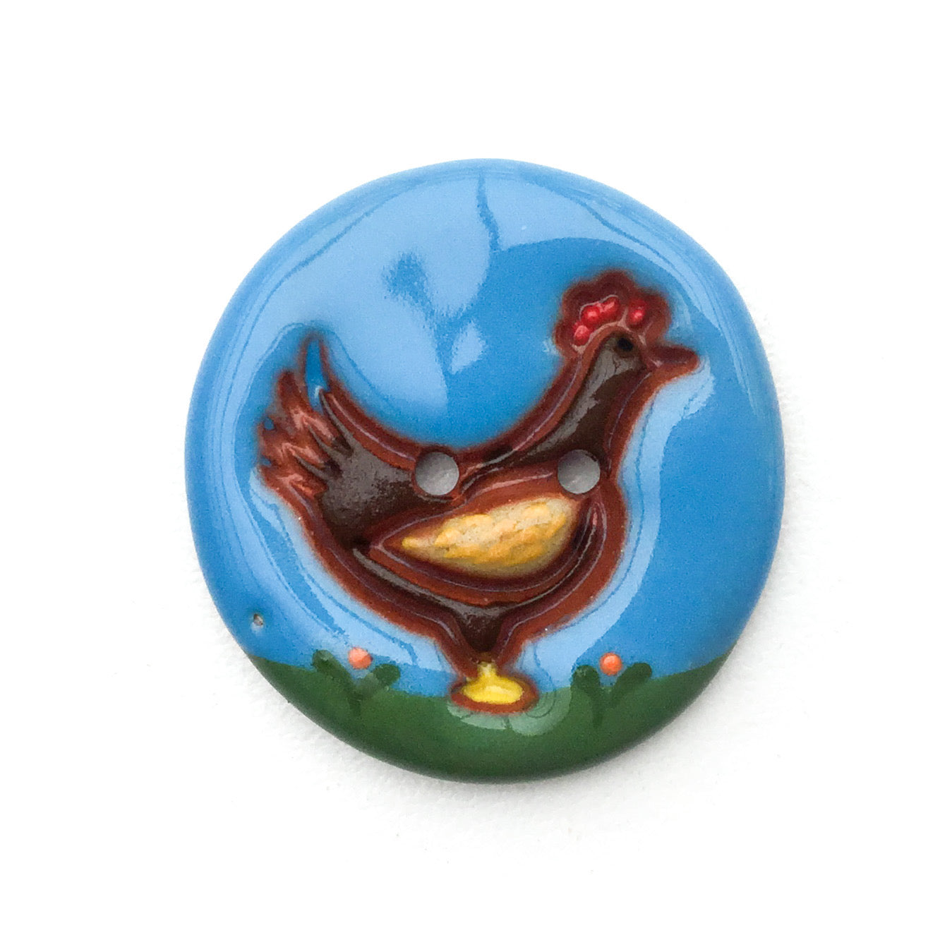 Backyard Chickens Button Collection