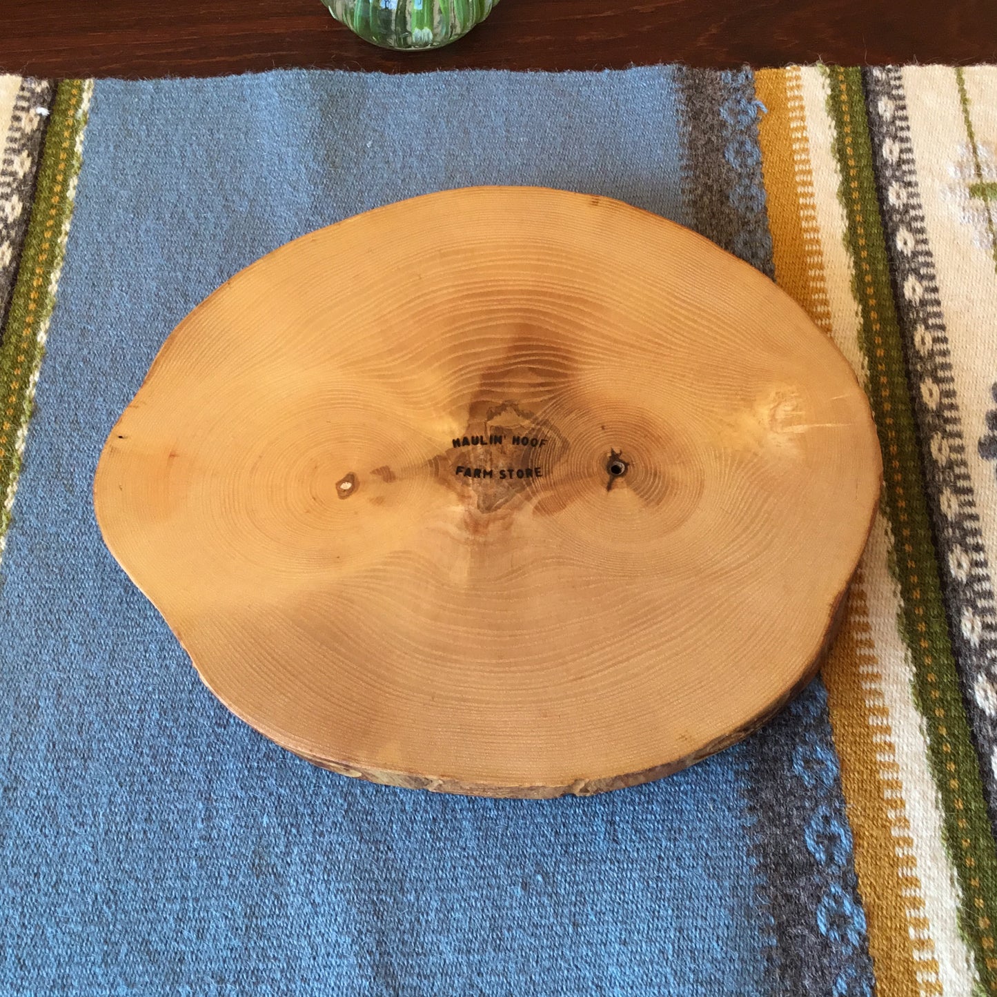 Natural Edge Ash Serving Tray - 9-1/2" x 10-5/8"